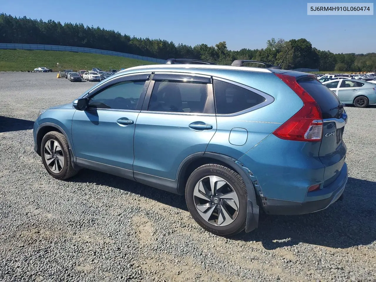 2016 HONDA CR-V VIN 5J6RM4H91GL060474 — фото 2