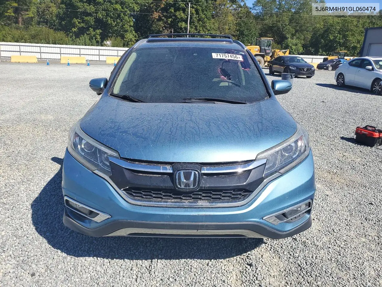 2016 HONDA CR-V VIN 5J6RM4H91GL060474 — фото 5