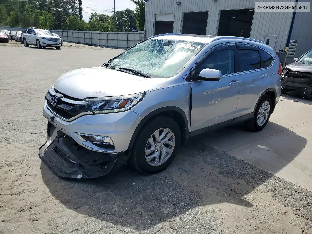HONDA CR-V 2016, VIN 2HKRM3H73GH545847