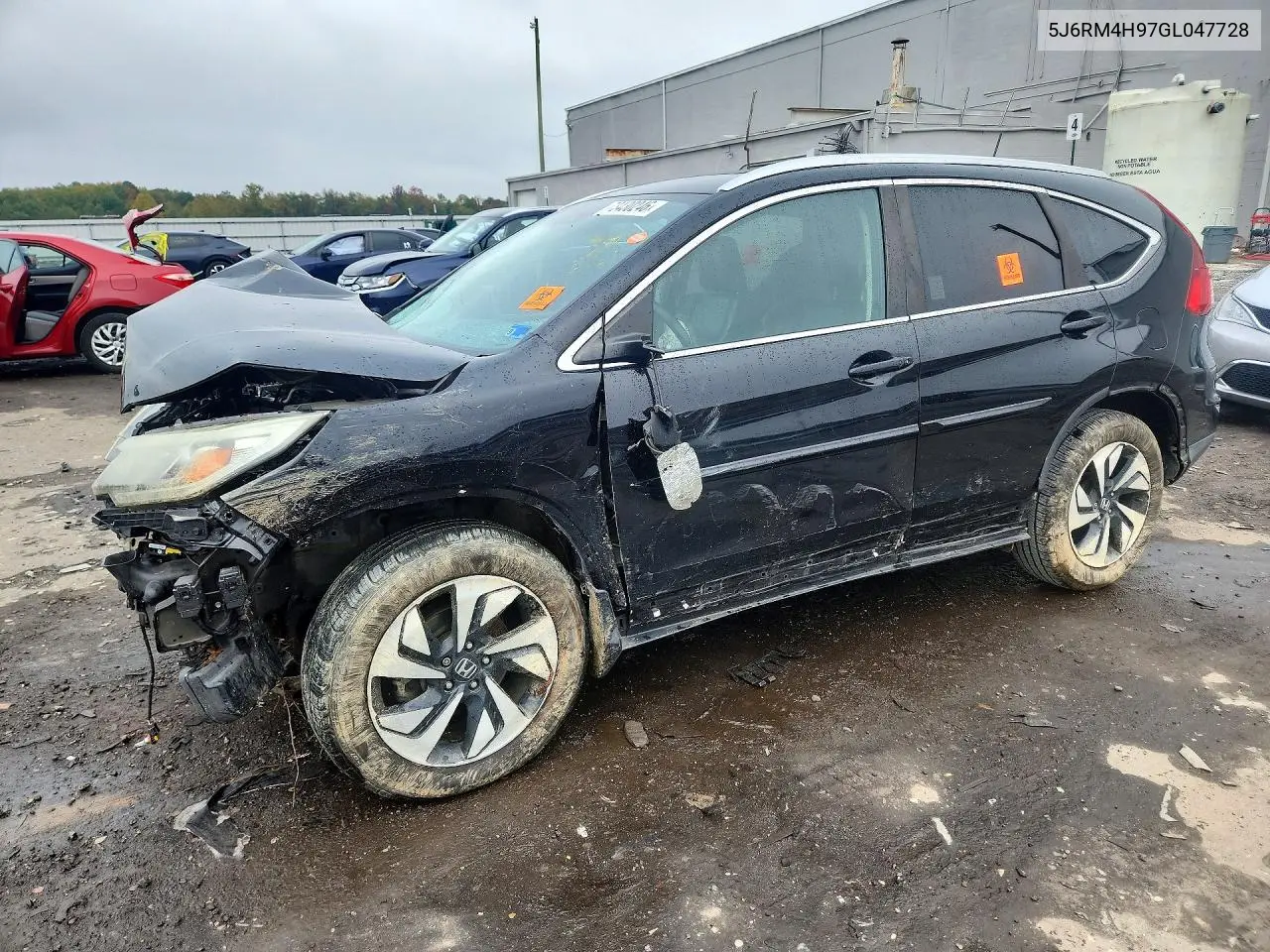HONDA CR-V 2016, VIN 5J6RM4H97GL047728