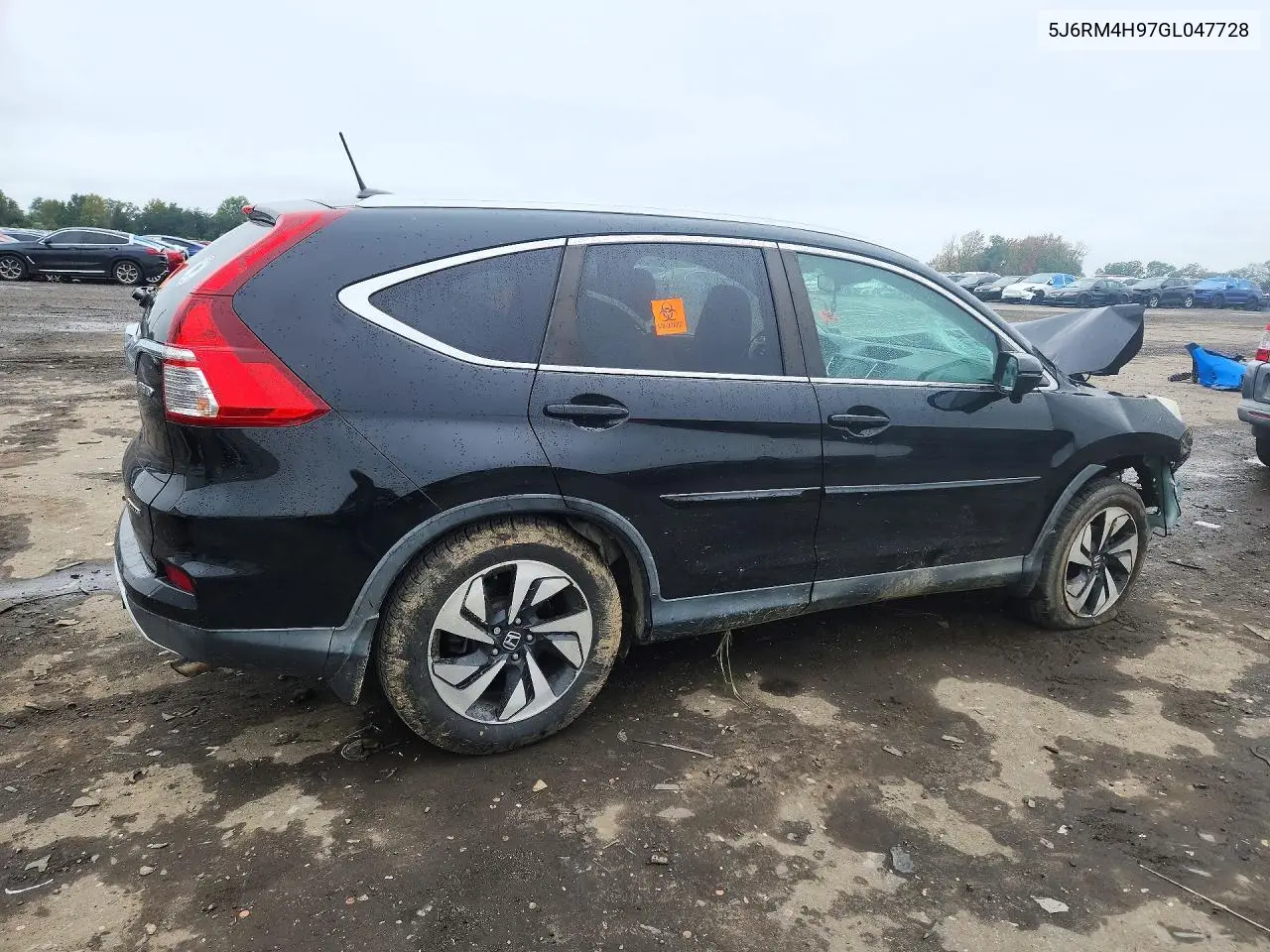 2016 HONDA CR-V VIN 5J6RM4H97GL047728 — фото 3