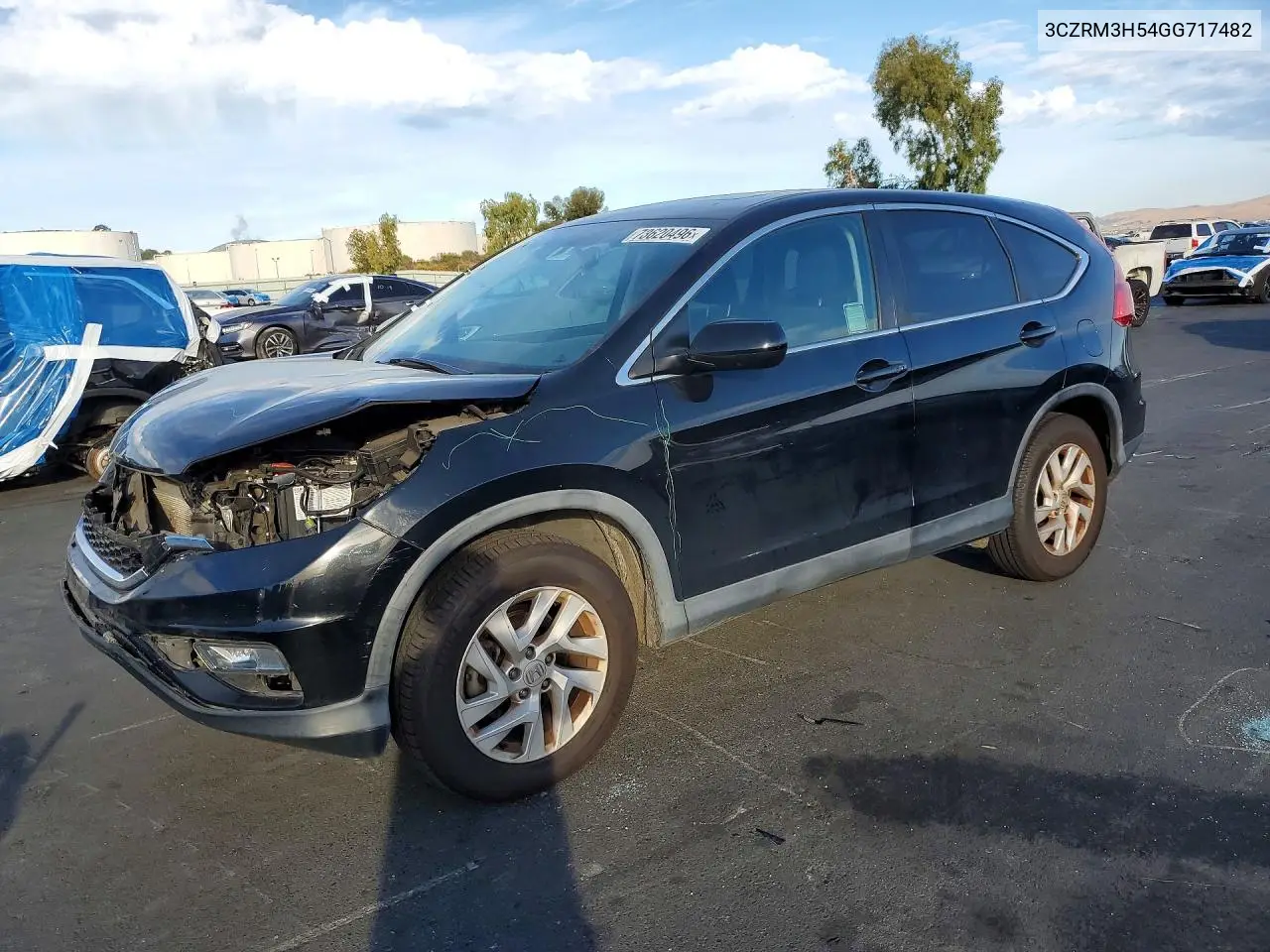 HONDA CR-V 2016, VIN 3CZRM3H54GG717482
