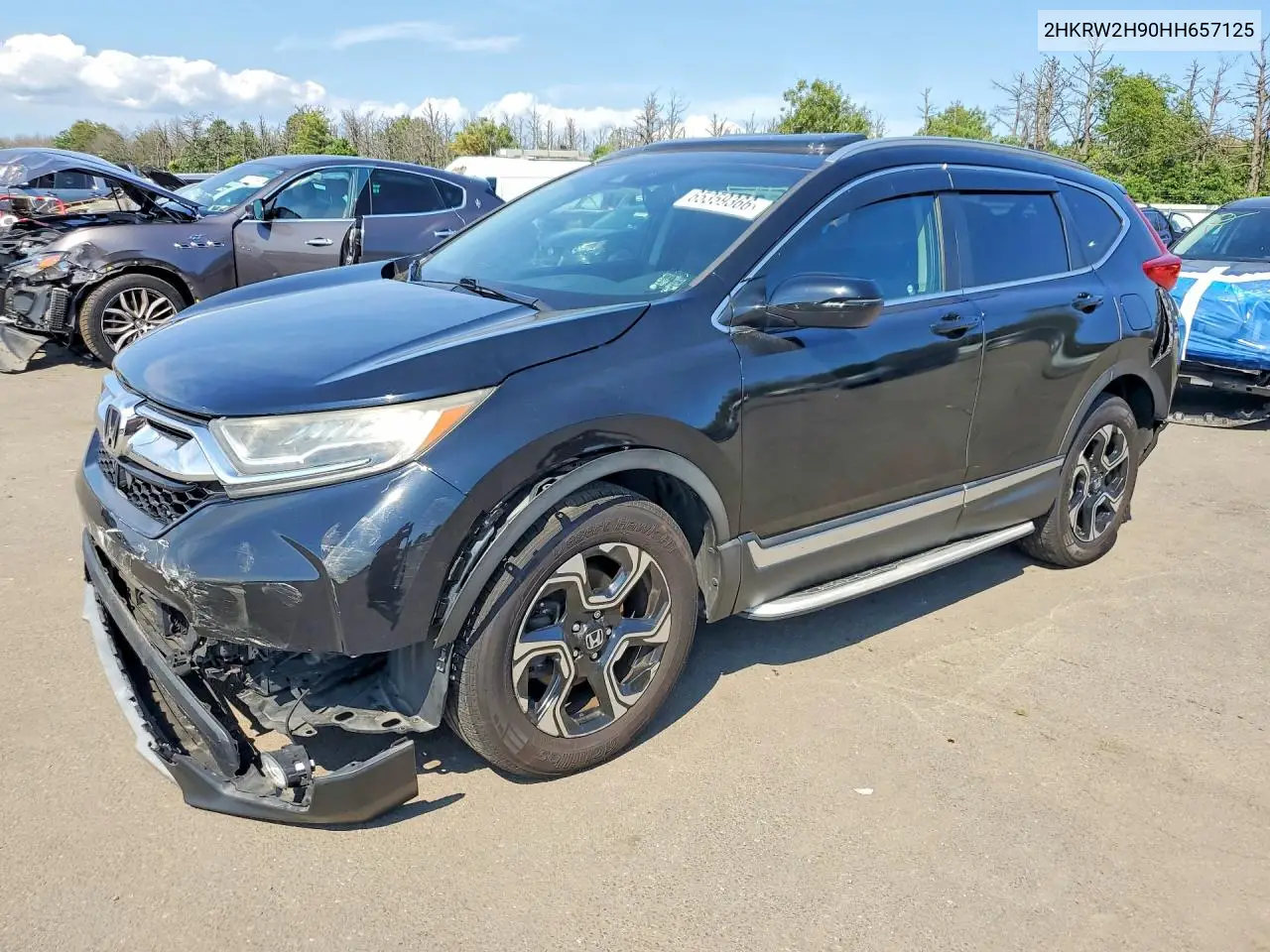 HONDA CR-V 2017, VIN 2HKRW2H90HH657125