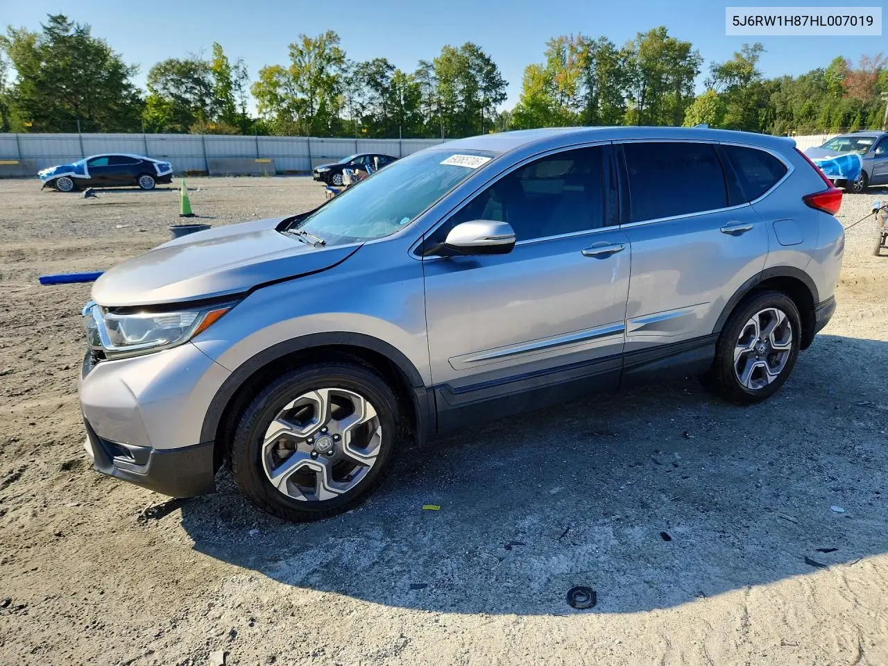 HONDA CR-V 2017, VIN 5J6RW1H87HL007019