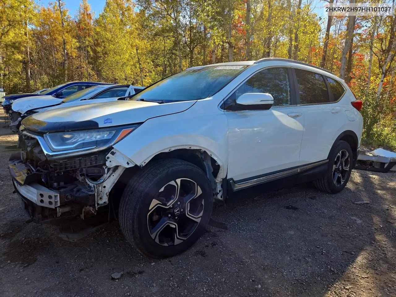 HONDA CR-V 2017, VIN 2HKRW2H97HH101037