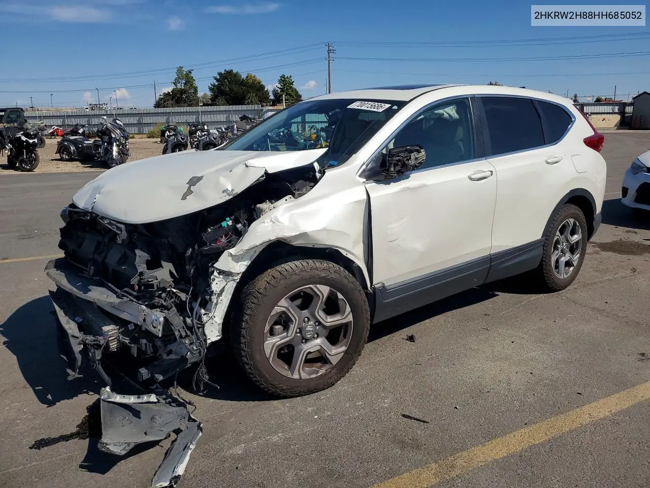 HONDA CR-V 2017, VIN 2HKRW2H88HH685052