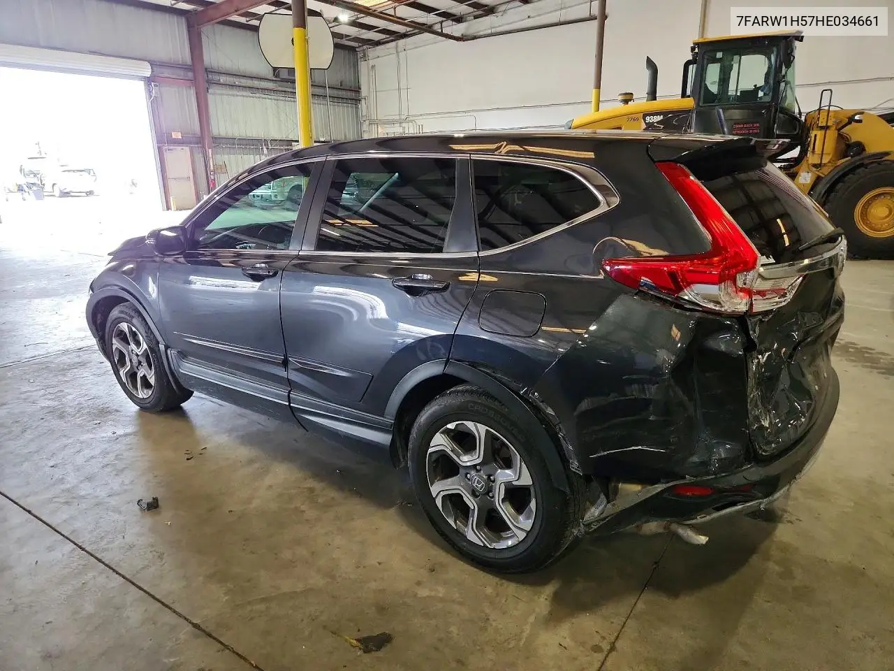 2017 HONDA CR-V VIN 7FARW1H57HE034661 — фото 2
