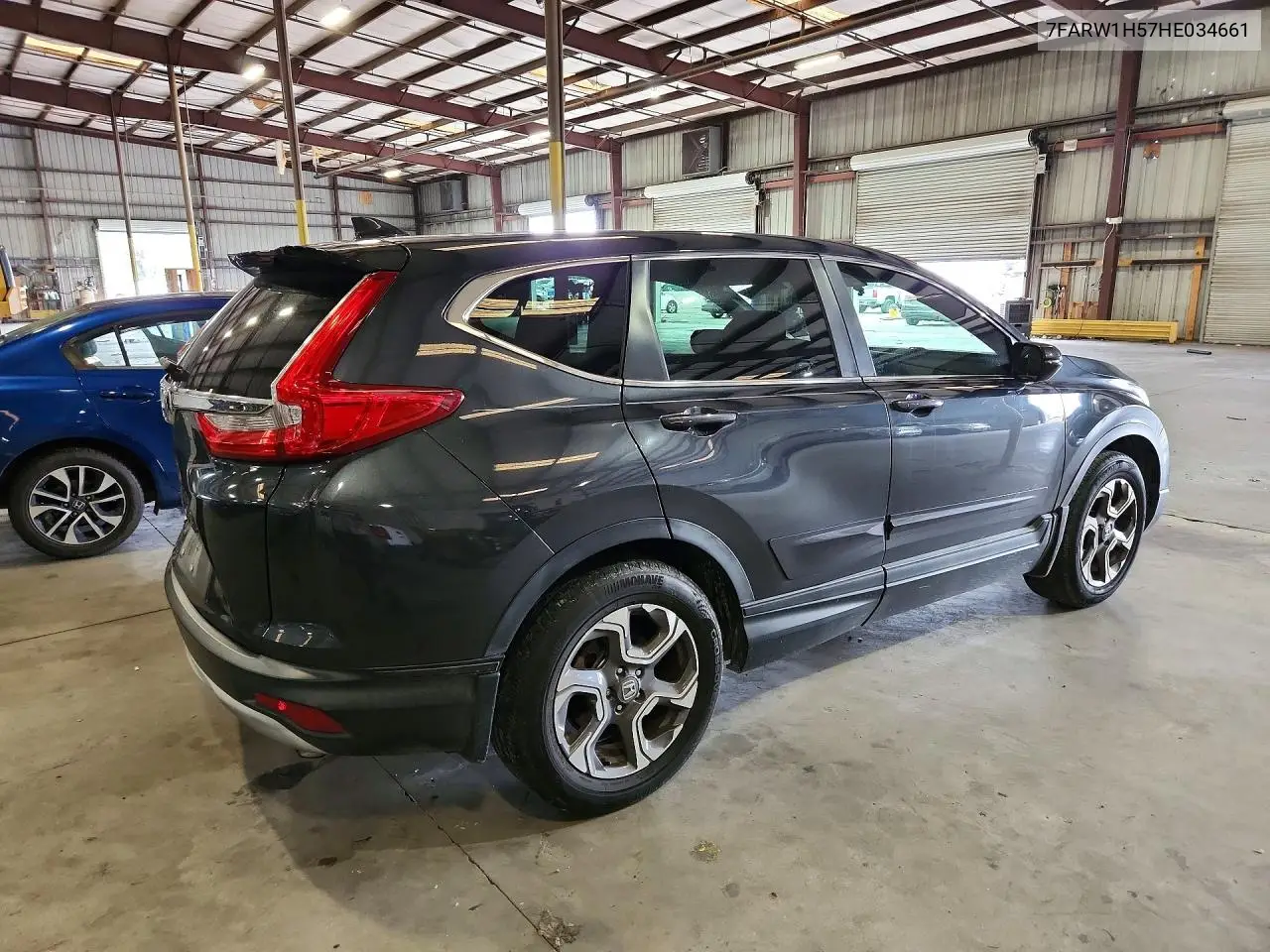 2017 HONDA CR-V VIN 7FARW1H57HE034661 — фото 3