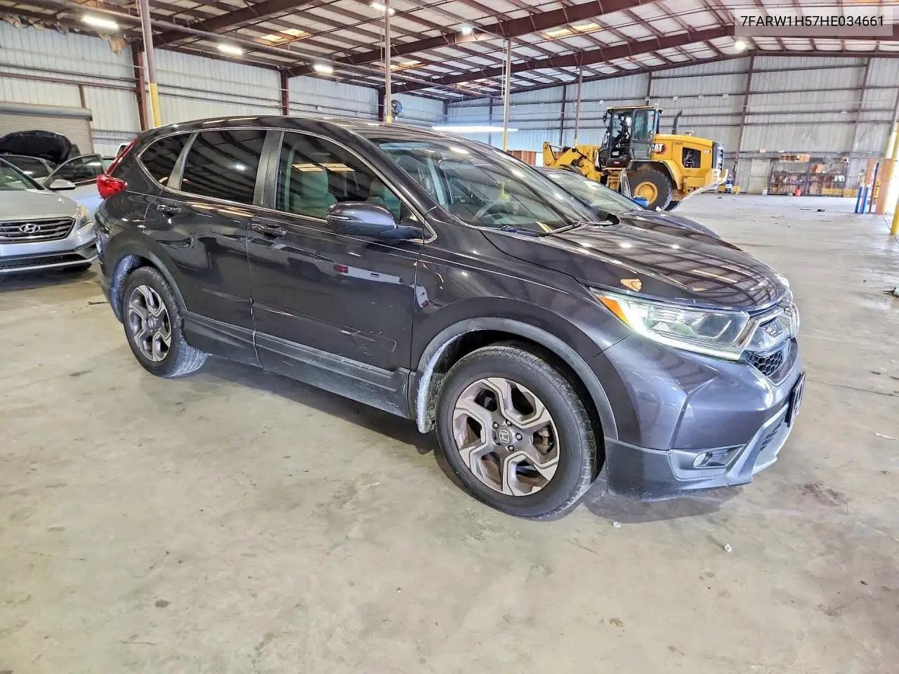 2017 HONDA CR-V VIN 7FARW1H57HE034661 — фото 4