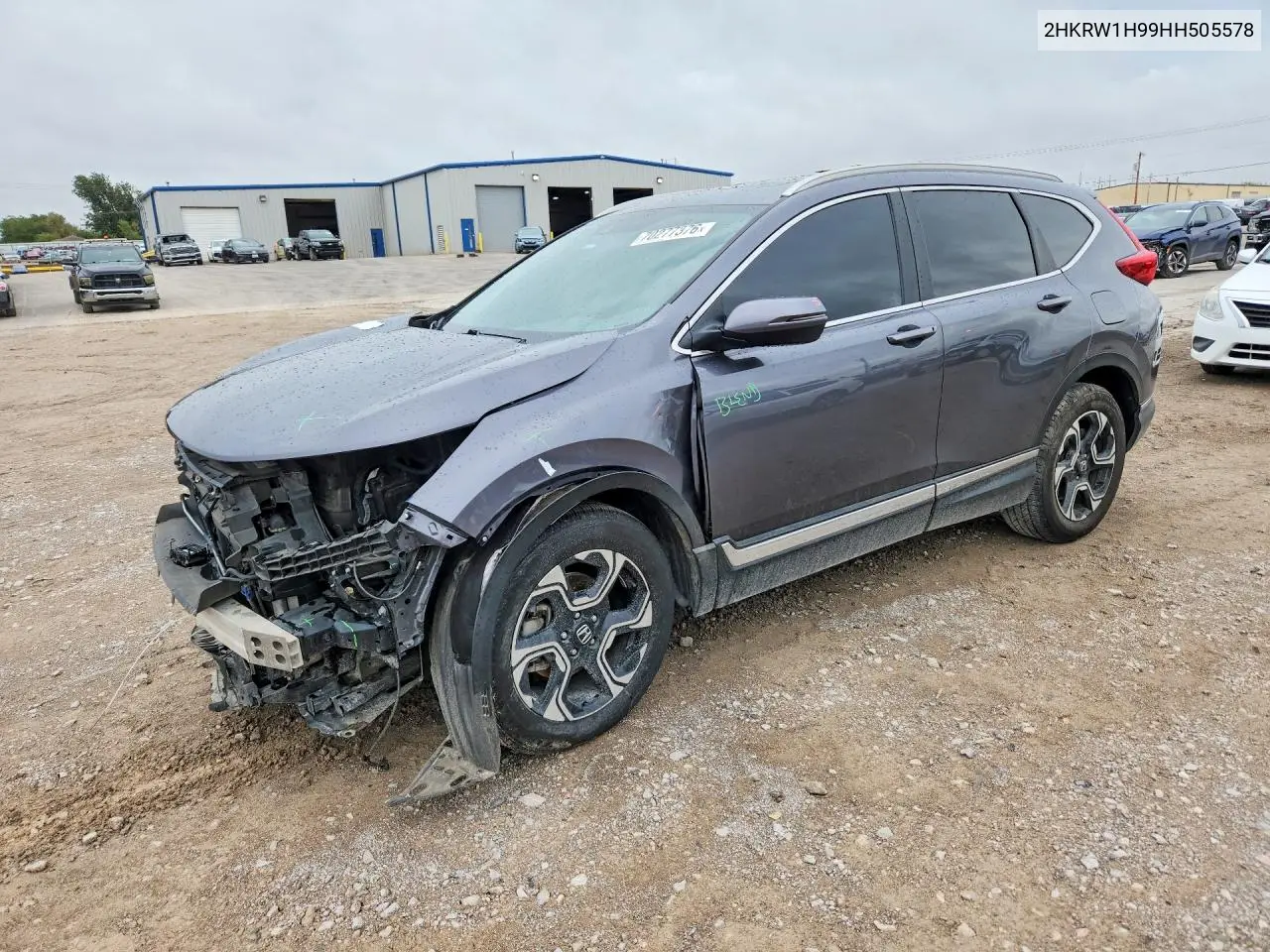 HONDA CR-V 2017, VIN 2HKRW1H99HH505578