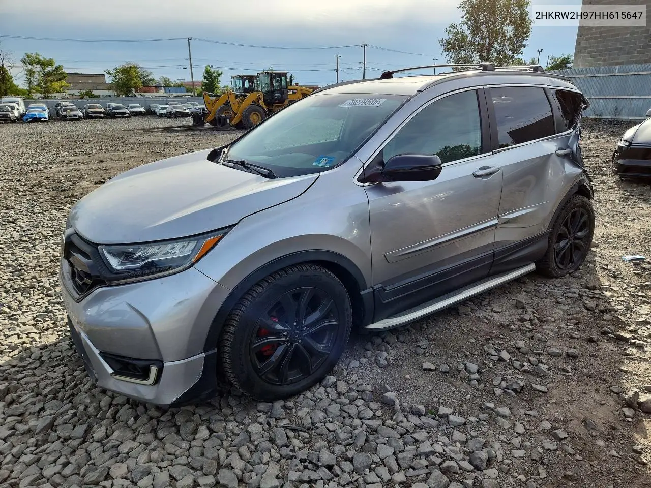 HONDA CR-V 2017, VIN 2HKRW2H97HH615647