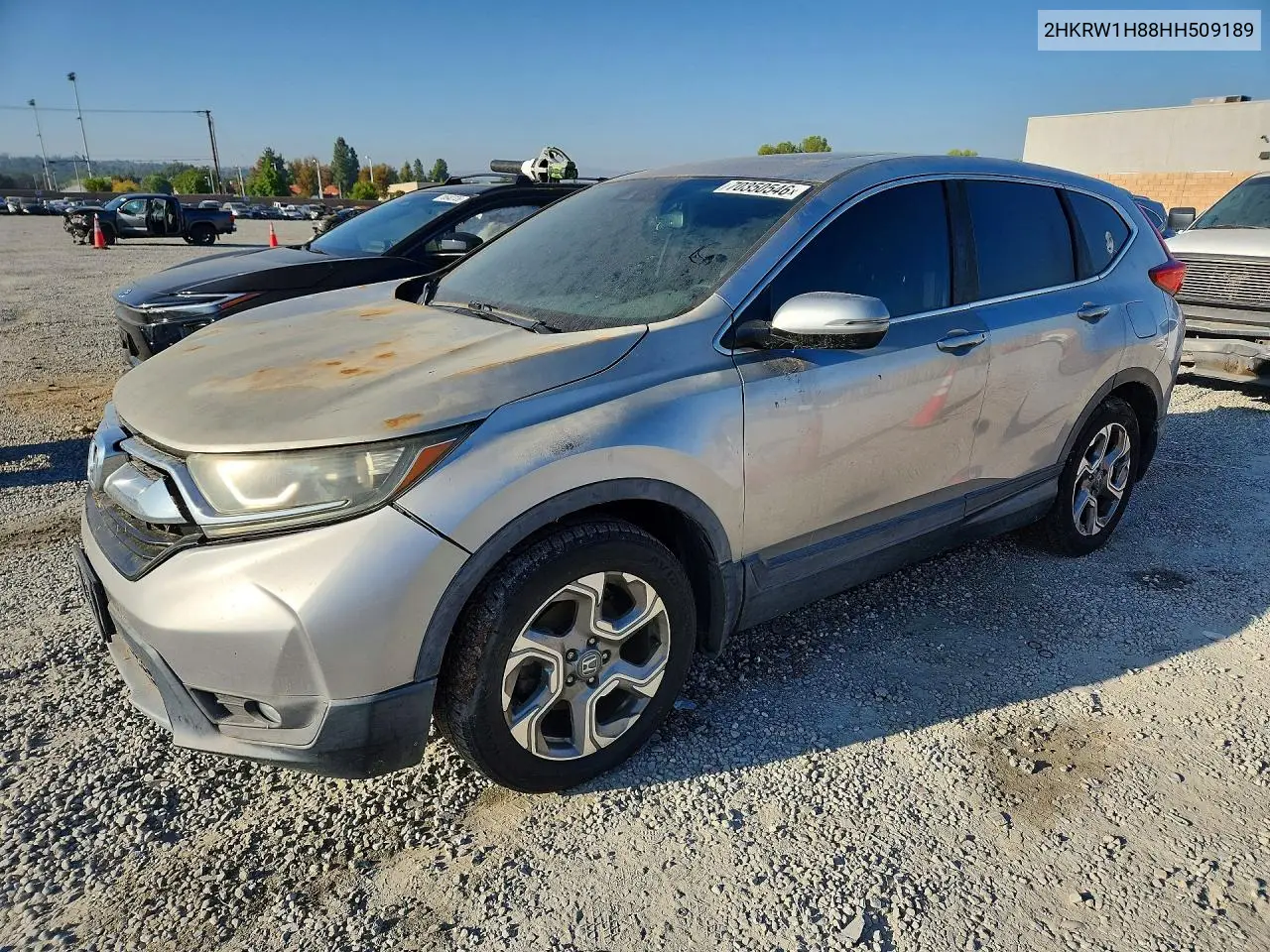 HONDA CR-V 2017, VIN 2HKRW1H88HH509189