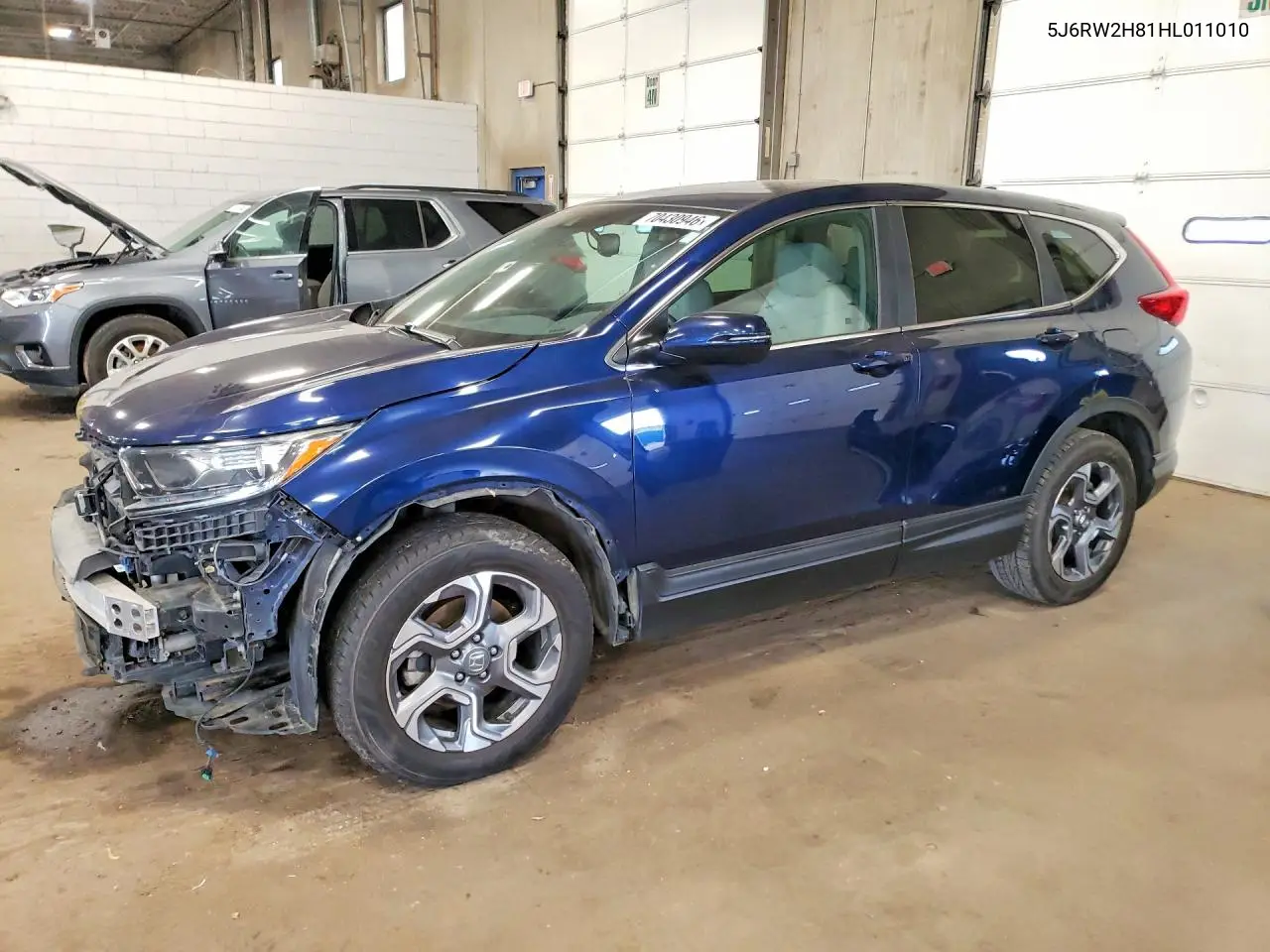HONDA CR-V 2017, VIN 5J6RW2H81HL011010