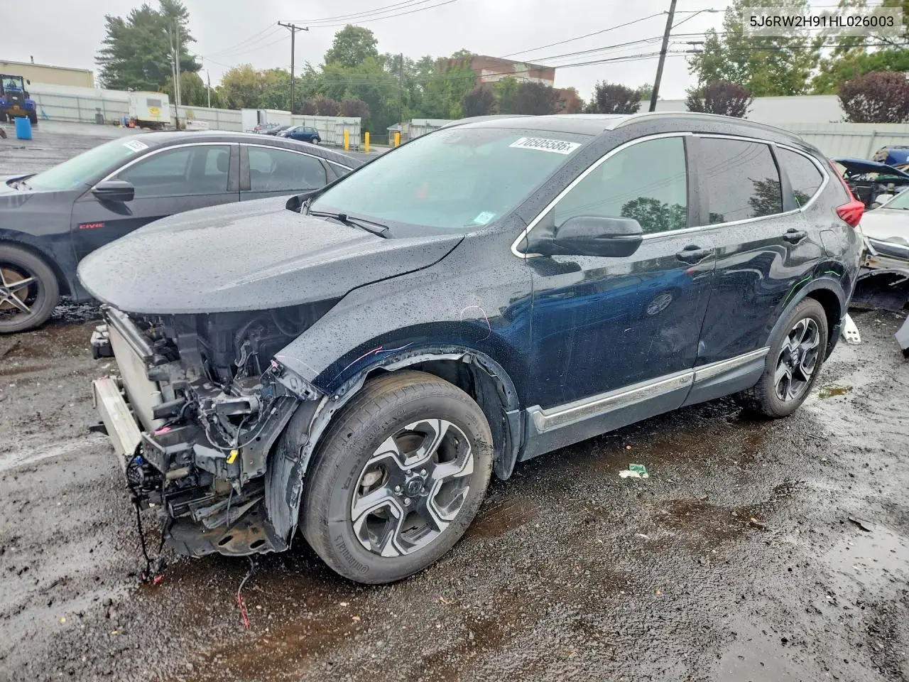 HONDA CR-V 2017, VIN 5J6RW2H91HL026003