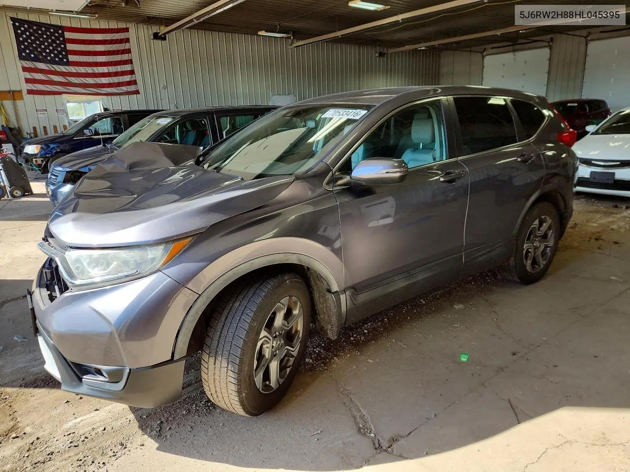 HONDA CR-V 2017, VIN 5J6RW2H88HL045395