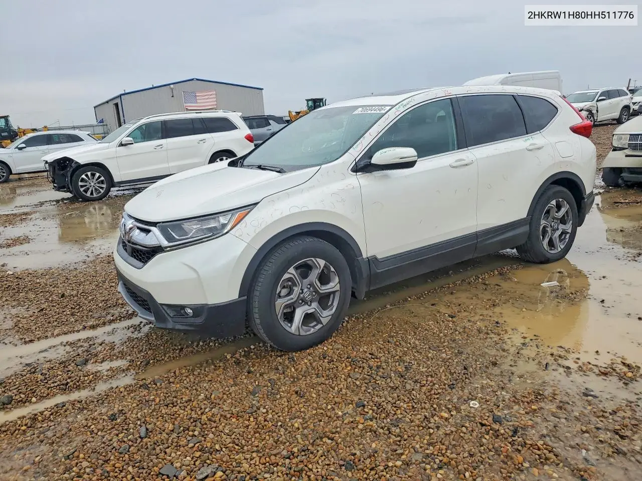 HONDA CR-V 2017, VIN 2HKRW1H80HH511776