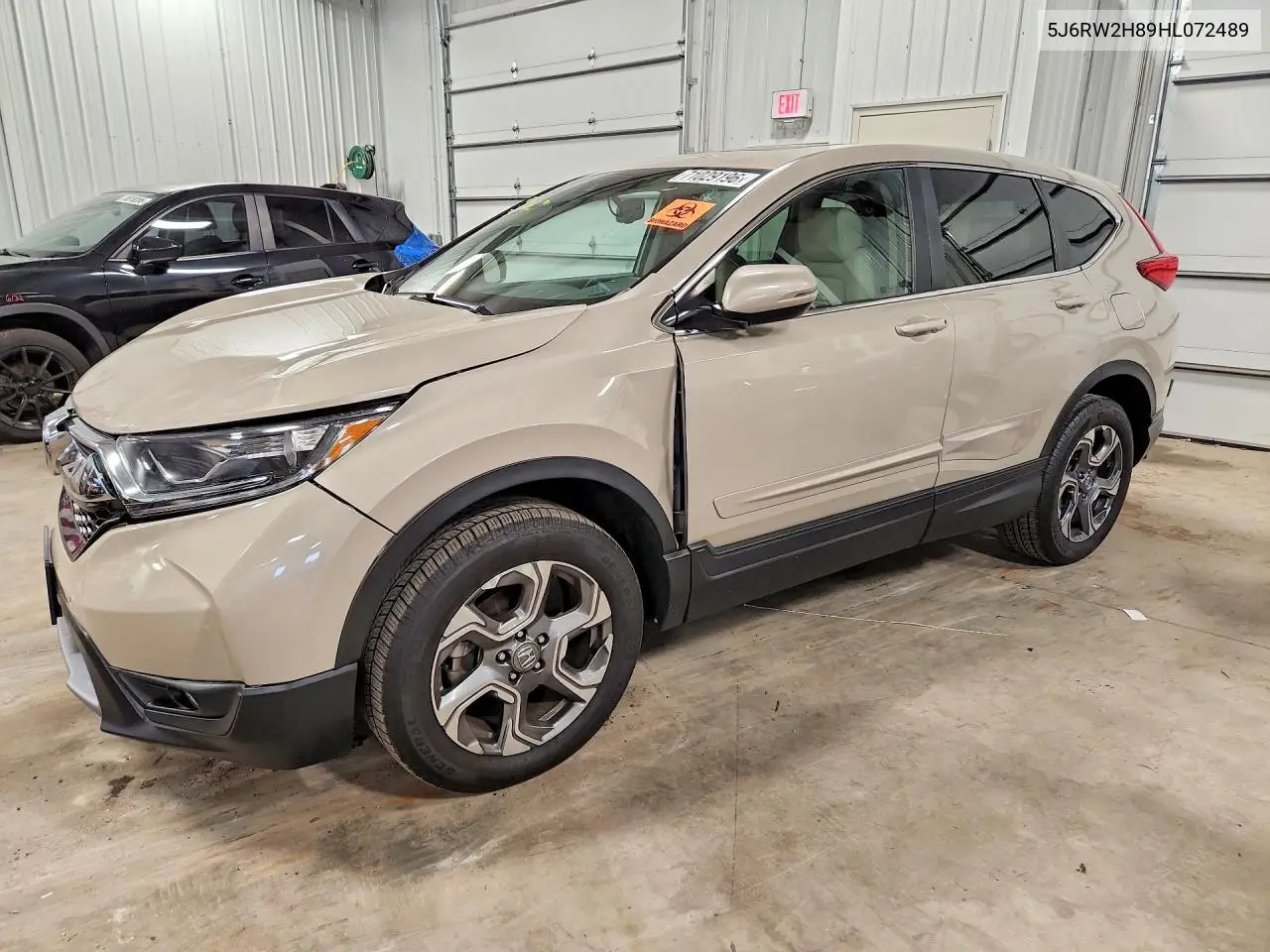 HONDA CR-V 2017, VIN 5J6RW2H89HL072489