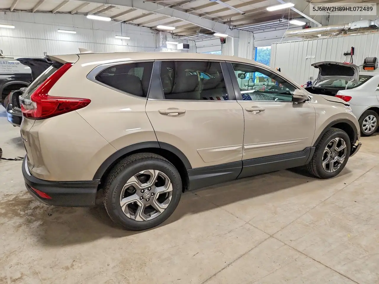 2017 HONDA CR-V VIN 5J6RW2H89HL072489 — фото 3