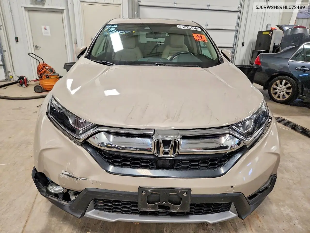 2017 HONDA CR-V VIN 5J6RW2H89HL072489 — фото 5