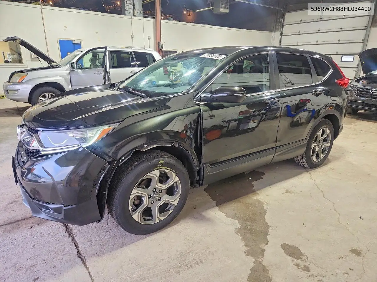 HONDA CR-V 2017, VIN 5J6RW2H88HL034400