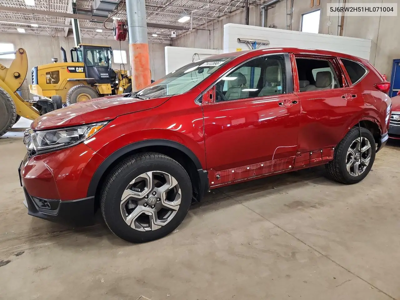 HONDA CR-V 2017, VIN 5J6RW2H51HL071004