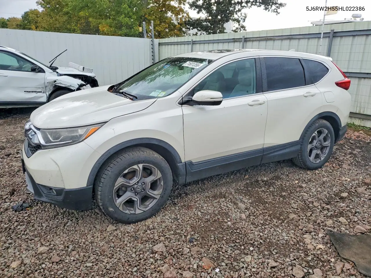HONDA CR-V 2017, VIN 5J6RW2H55HL022386