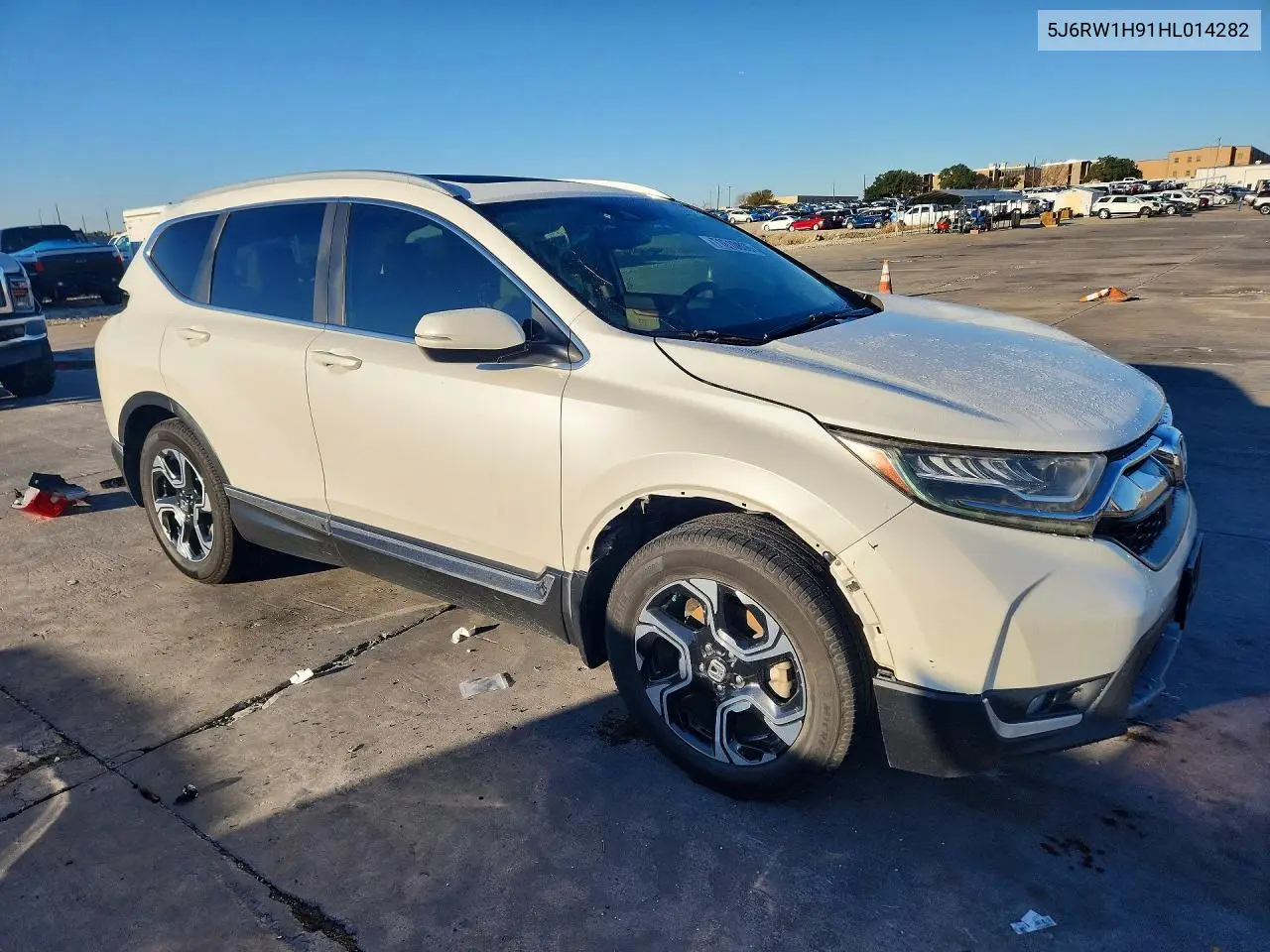 2017 HONDA CR-V VIN 5J6RW1H91HL014282 — фото 4