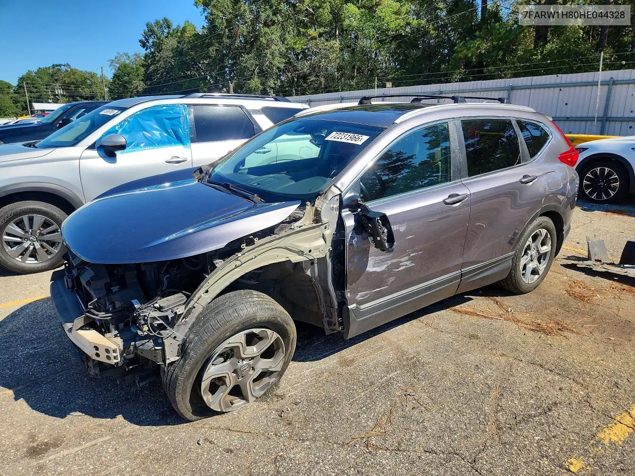 HONDA CR-V 2017, VIN 7FARW1H80HE044328