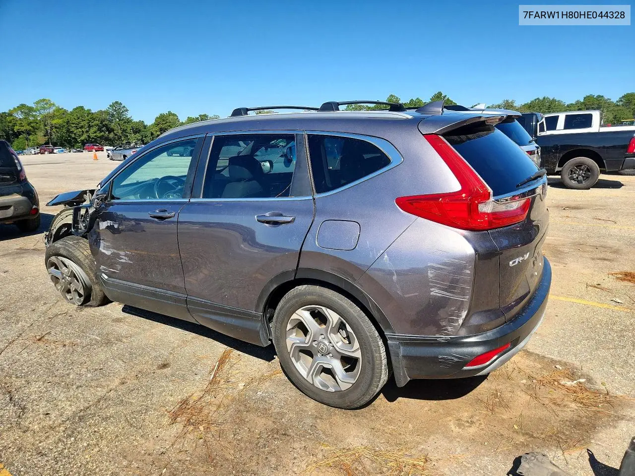 2017 HONDA CR-V VIN 7FARW1H80HE044328 — фото 2