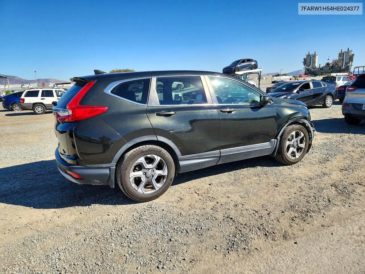 2017 HONDA CR-V VIN 7FARW1H54HE024377 — фото 3