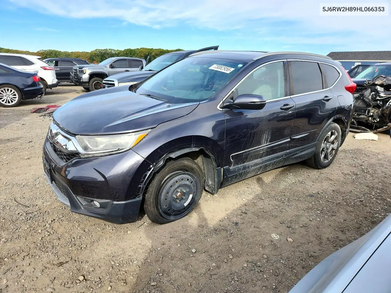 HONDA CR-V 2017, VIN 5J6RW2H89HL066353