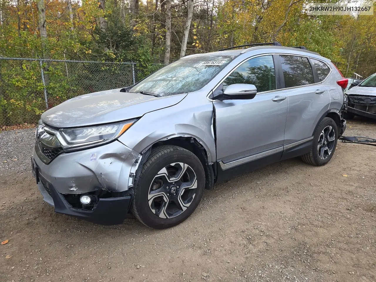 HONDA CR-V 2018, VIN 2HKRW2H90JH132667