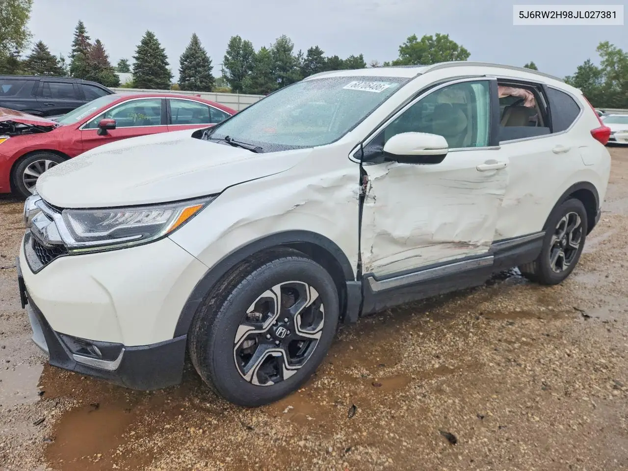 HONDA CR-V 2018, VIN 5J6RW2H98JL027381