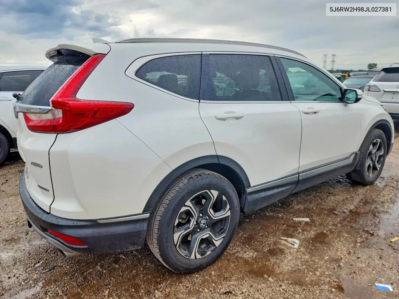 2018 HONDA CR-V VIN 5J6RW2H98JL027381 — фото 3