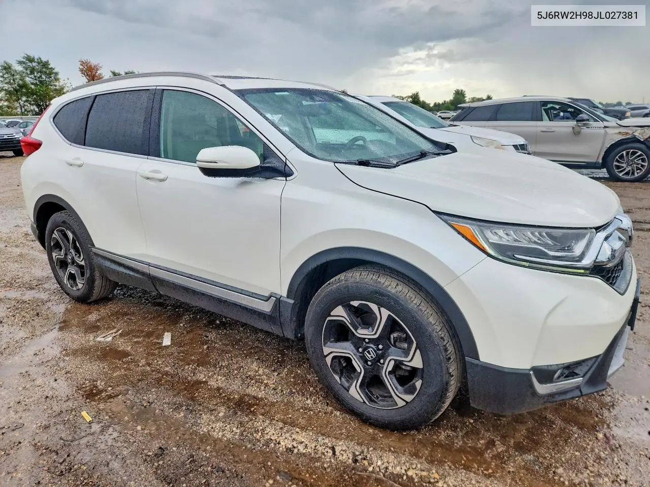 2018 HONDA CR-V VIN 5J6RW2H98JL027381 — фото 4