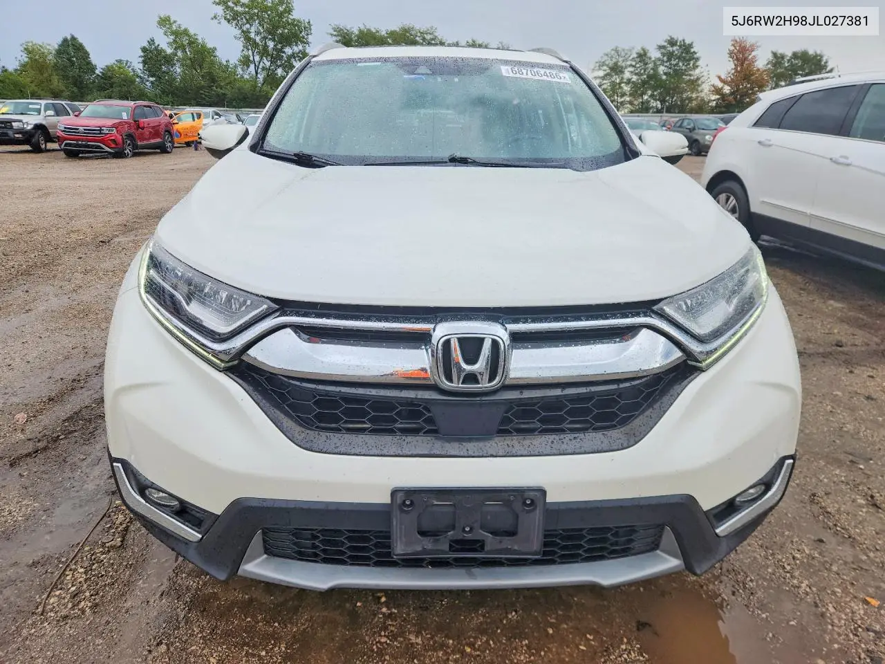 2018 HONDA CR-V VIN 5J6RW2H98JL027381 — фото 5