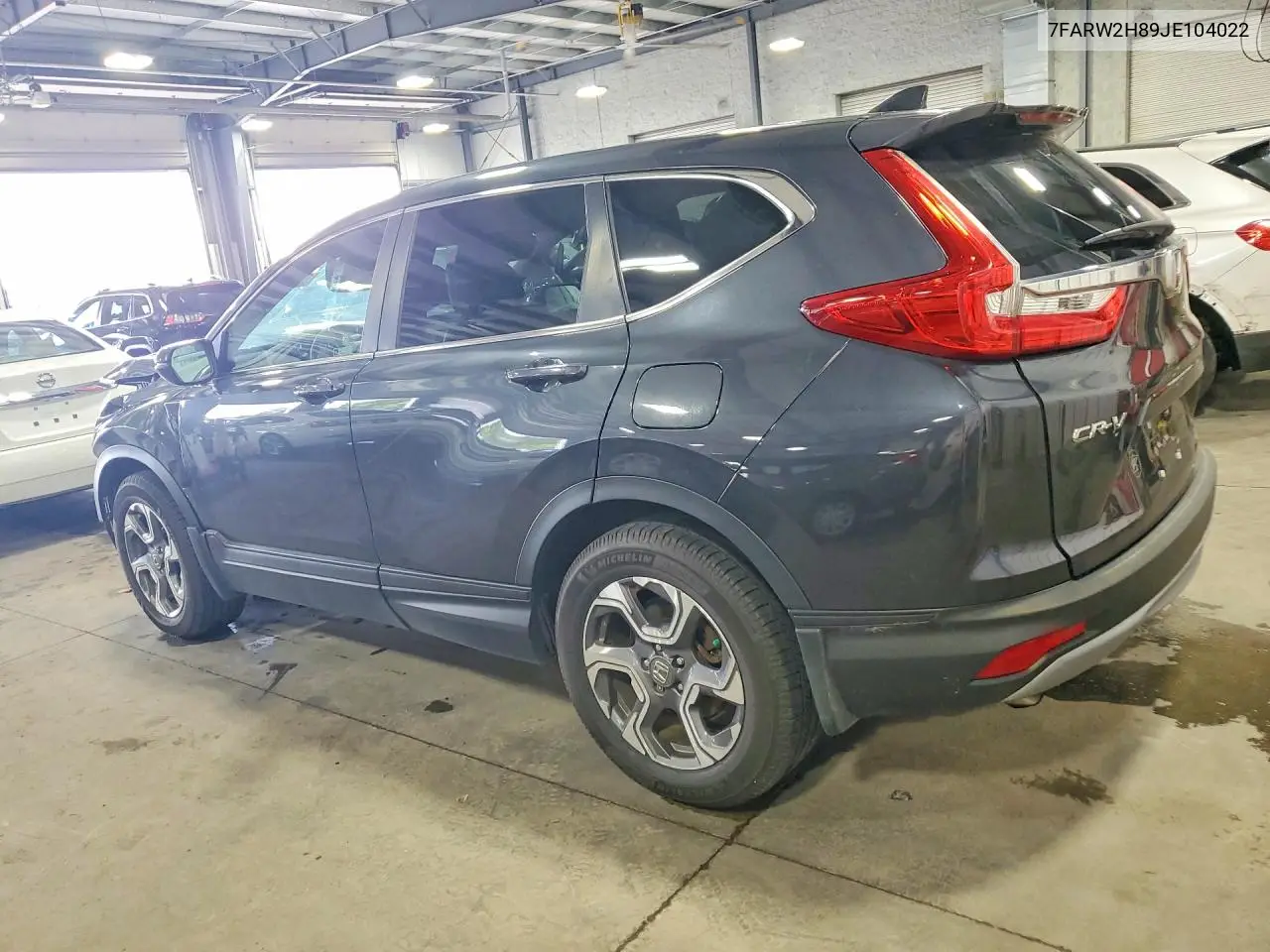 2018 HONDA CR-V VIN 7FARW2H89JE104022 — фото 2