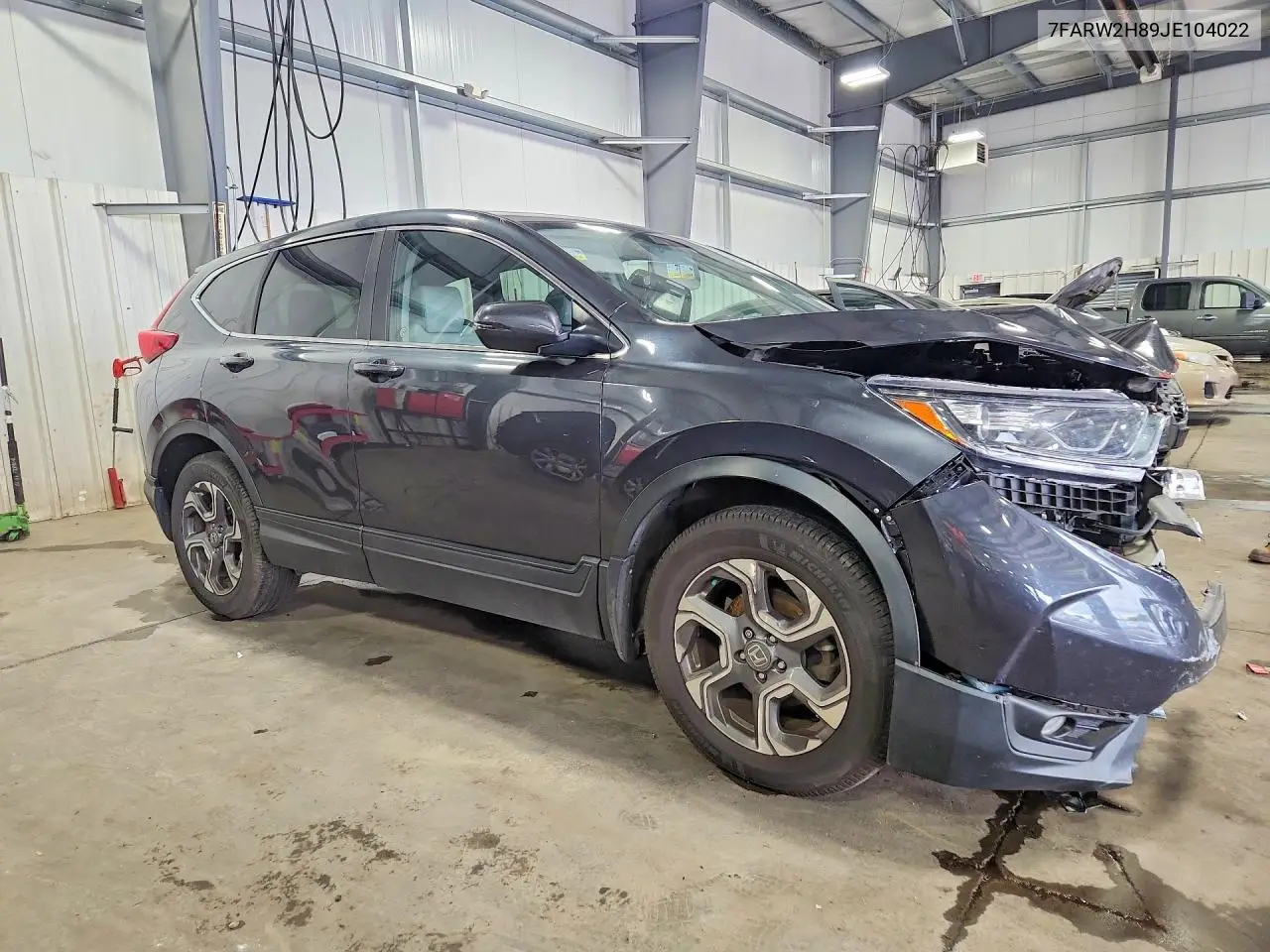 2018 HONDA CR-V VIN 7FARW2H89JE104022 — фото 4