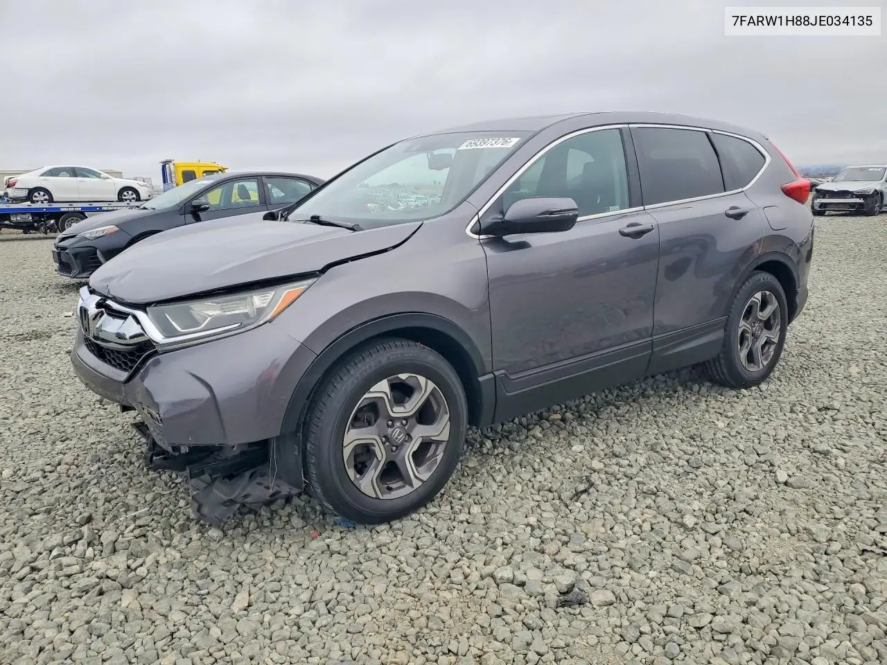 HONDA CR-V 2018, VIN 7FARW1H88JE034135