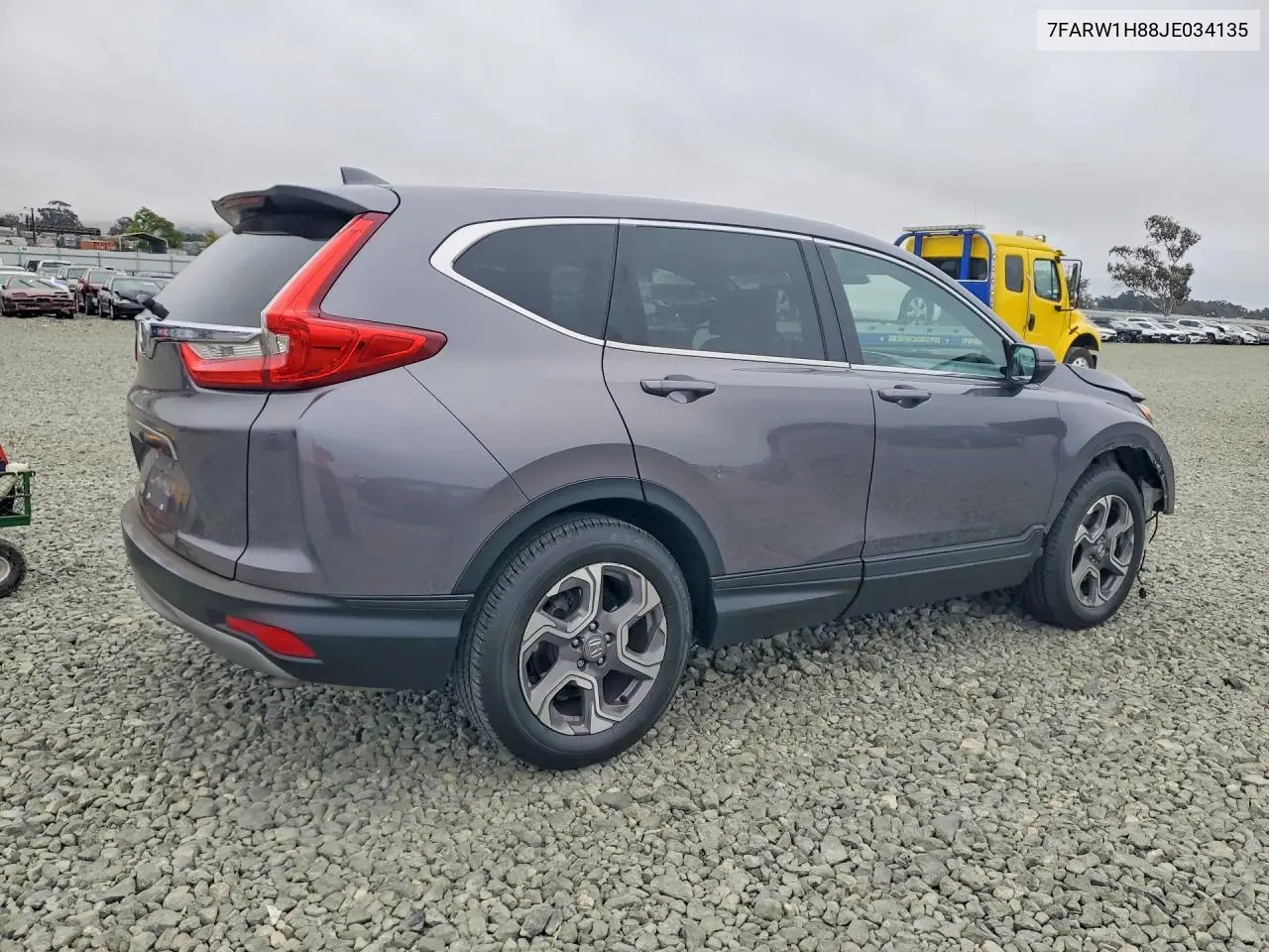 2018 HONDA CR-V VIN 7FARW1H88JE034135 — фото 3