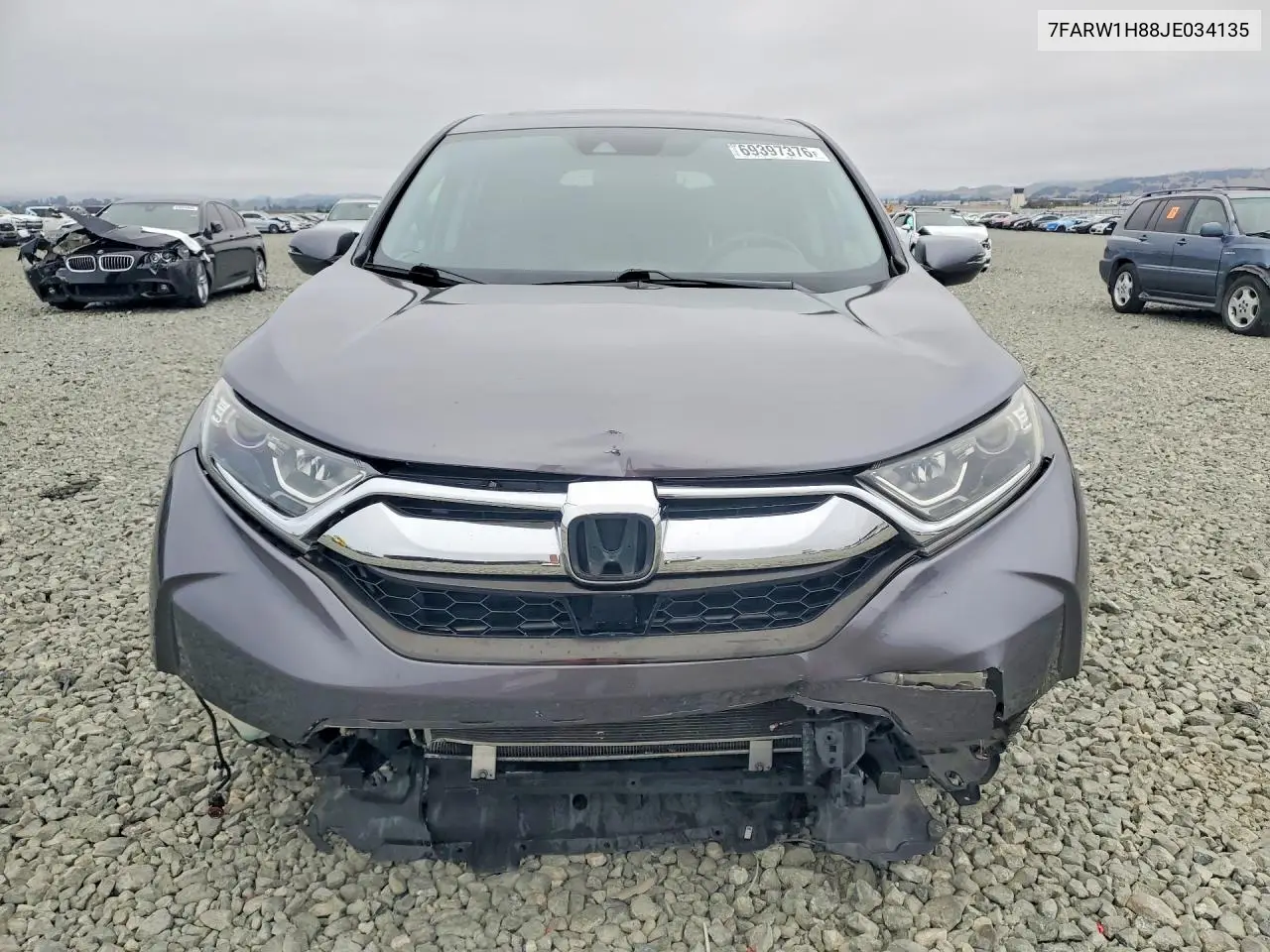 2018 HONDA CR-V VIN 7FARW1H88JE034135 — фото 5