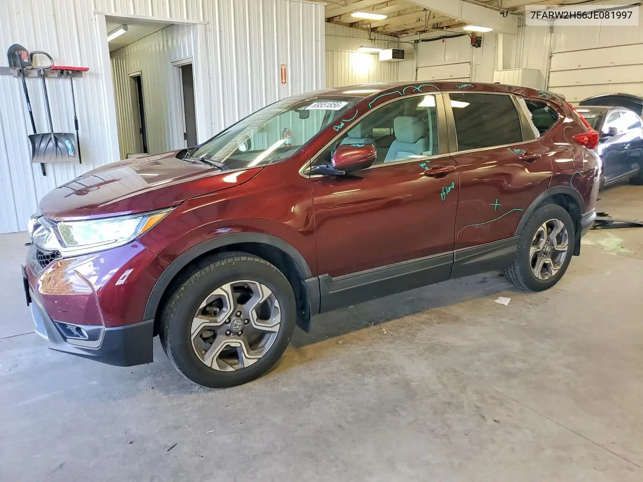 HONDA CR-V 2018, VIN 7FARW2H56JE081997