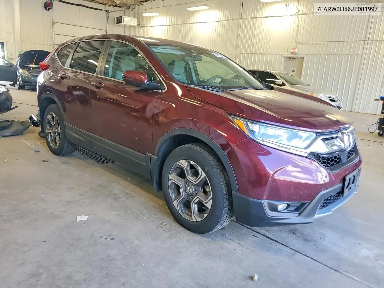 2018 HONDA CR-V VIN 7FARW2H56JE081997 — фото 4