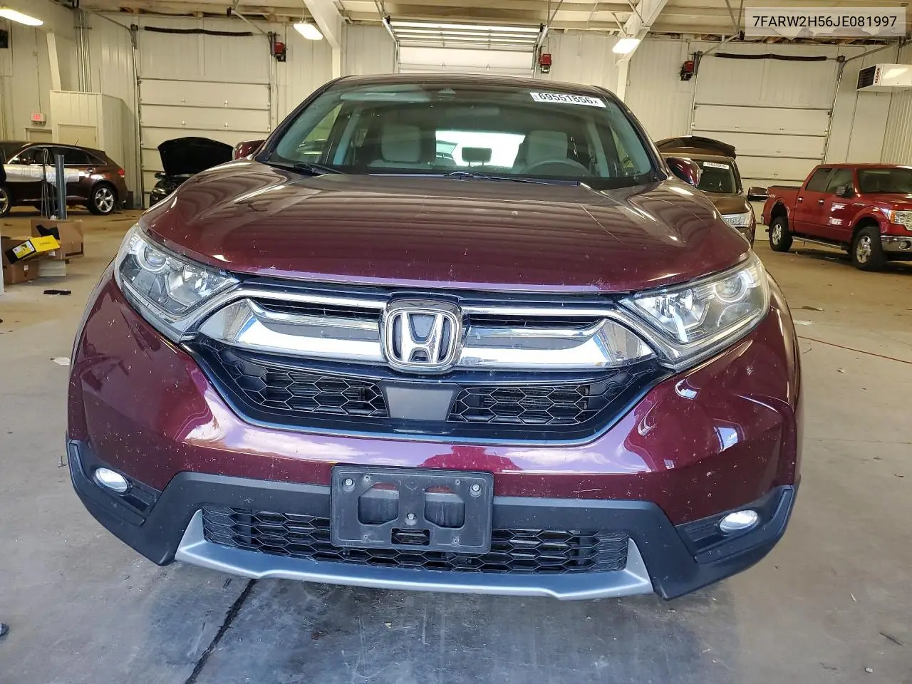2018 HONDA CR-V VIN 7FARW2H56JE081997 — фото 5