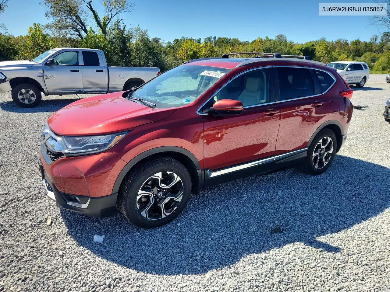HONDA CR-V 2018, VIN 5J6RW2H98JL035867