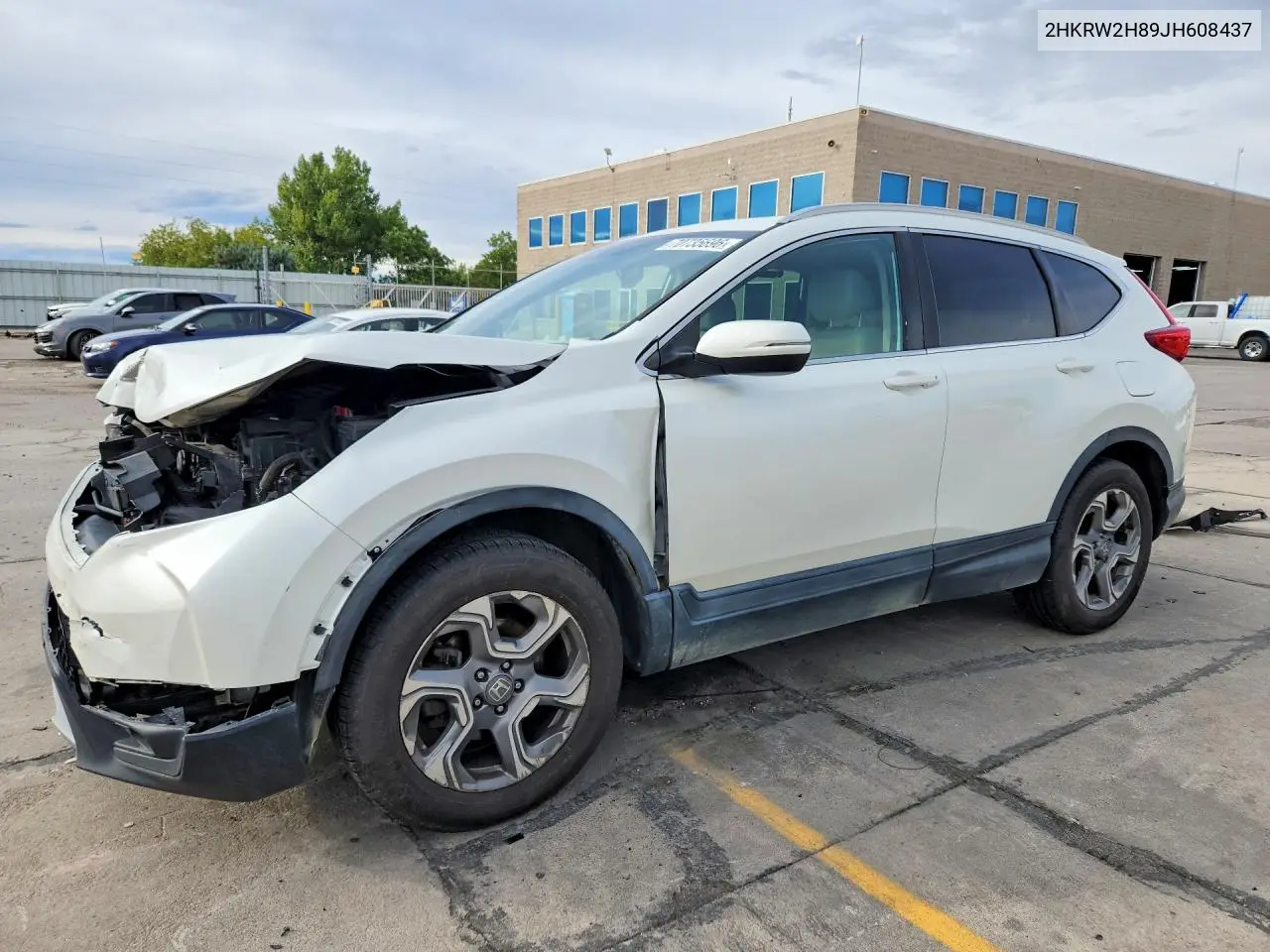 HONDA CR-V 2018, VIN 2HKRW2H89JH608437