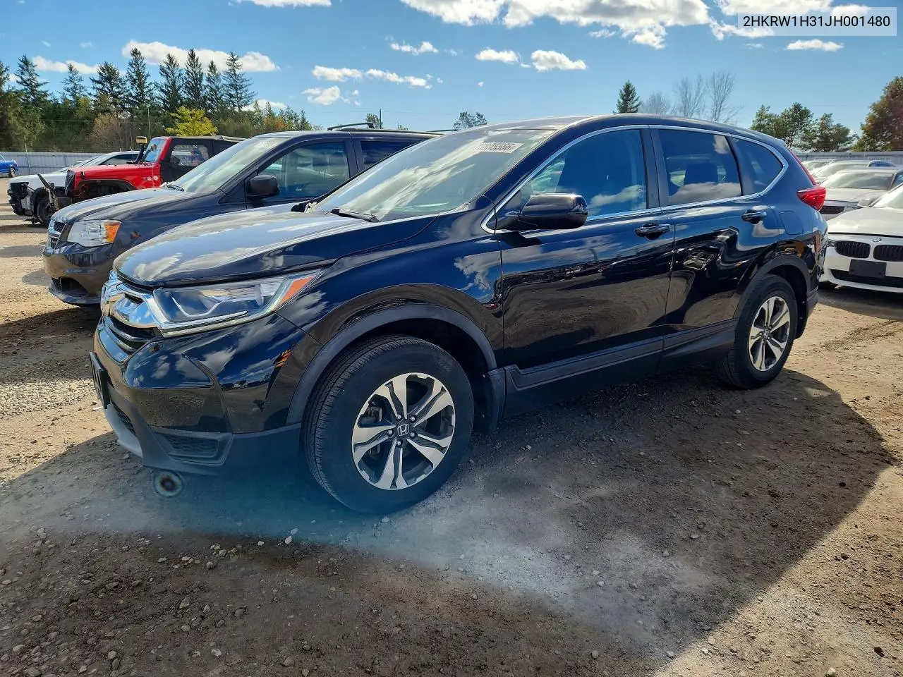 HONDA CR-V 2018, VIN 2HKRW1H31JH001480