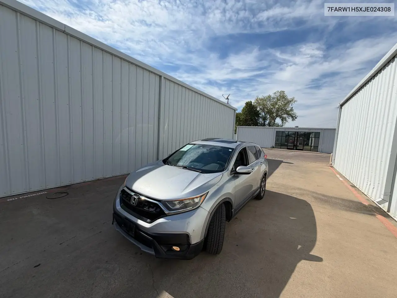 2018 HONDA CR-V VIN 7FARW1H5XJE024308 — фото 2