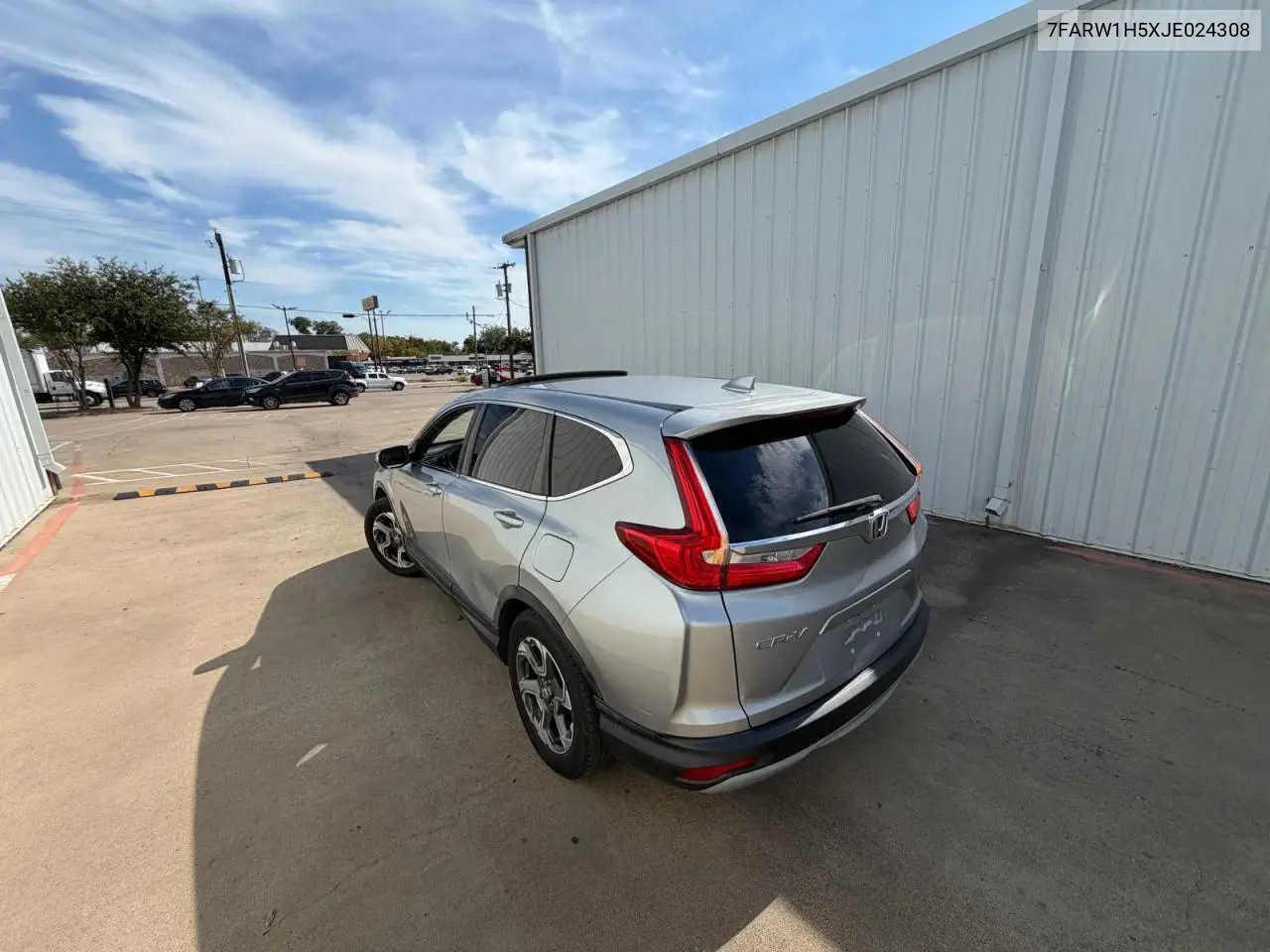 2018 HONDA CR-V VIN 7FARW1H5XJE024308 — фото 3