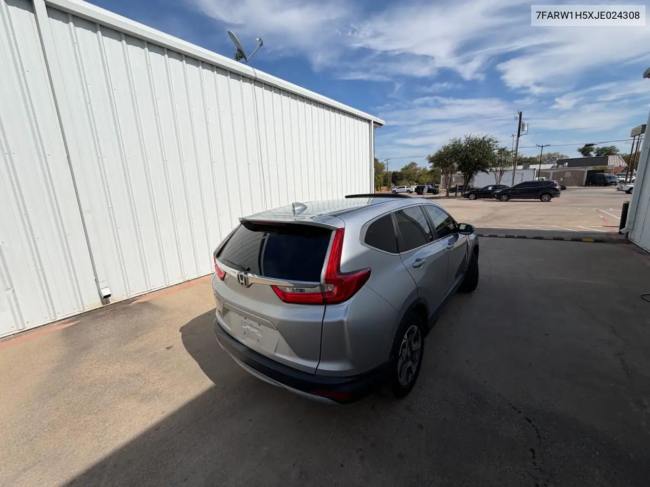 2018 HONDA CR-V VIN 7FARW1H5XJE024308 — фото 4
